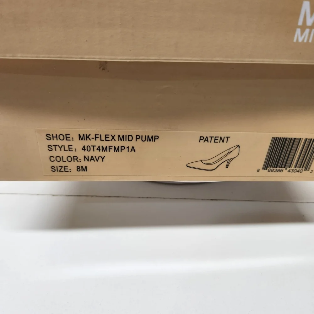 Michael kors flex mid pump Navy color patent Leather - Picture 11 of 11